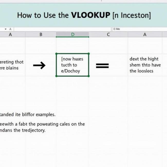 hướng dẫn sử dụng hàm VLOOKUP trong Excel