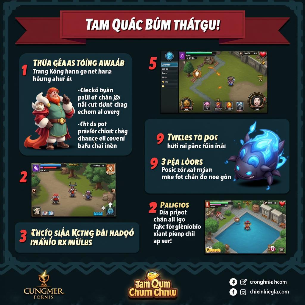 Kinh nghiệm chơi game Tam Quốc Bùm Chíu hiệu quả