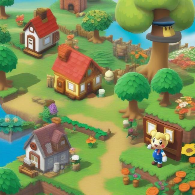 Trò chơi bất tử trên 3DS: Animal Crossing và Super Mario