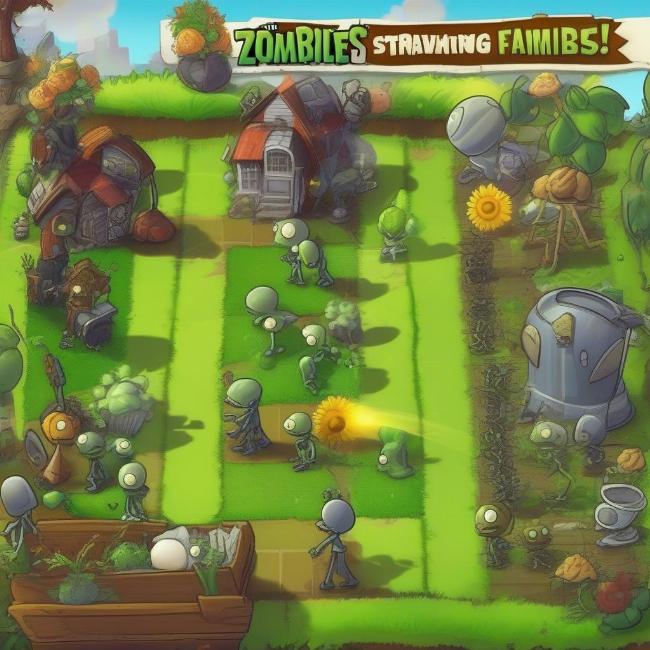 Bí quyết chiến thắng trong game Plants vs Zombies