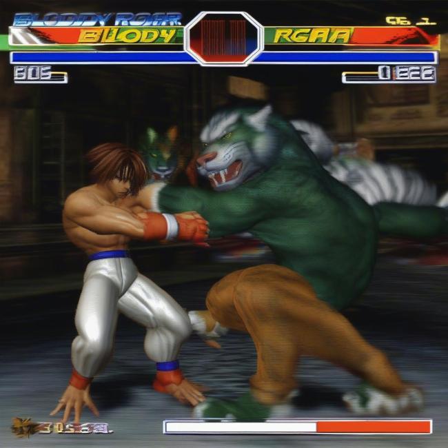 Bloody Roar 1 PS1 Gameplay: Hình ảnh gameplay của game trên hệ máy PS1, thể hiện đồ họa và lối chơi đặc trưng.