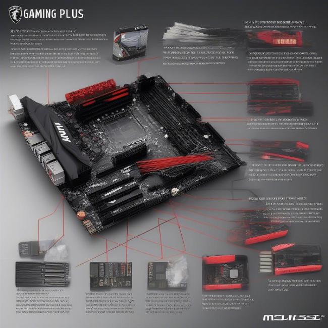 Cài đặt bo mạch chủ MSI B450M Gaming Plus Max