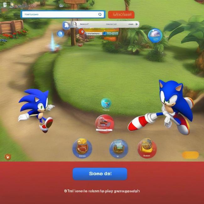 Chơi Sonic Dash trực tuyến