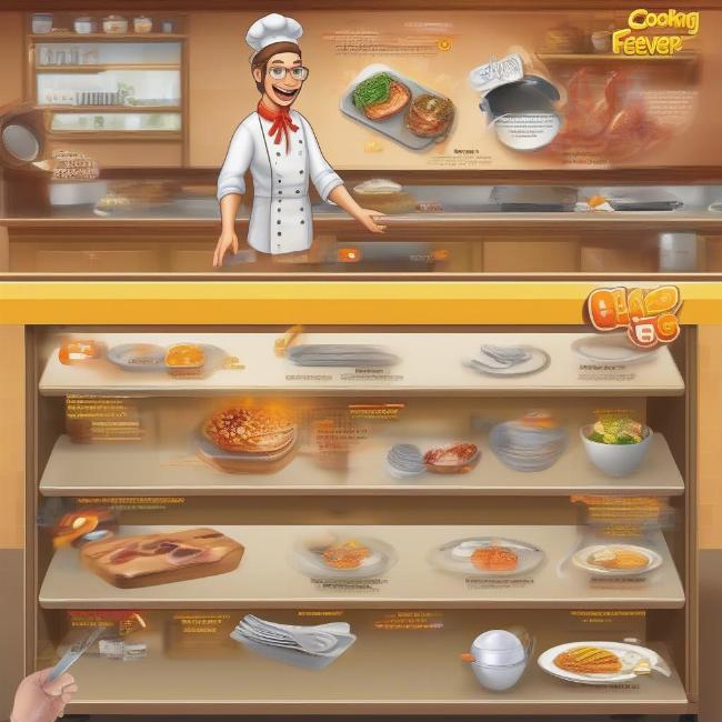 Cooking Fever mẹo chơi hiệu quả