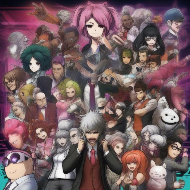 Danganronpa Trigger Happy Havoc nhân vật đa dạng, cá tính riêng biệt