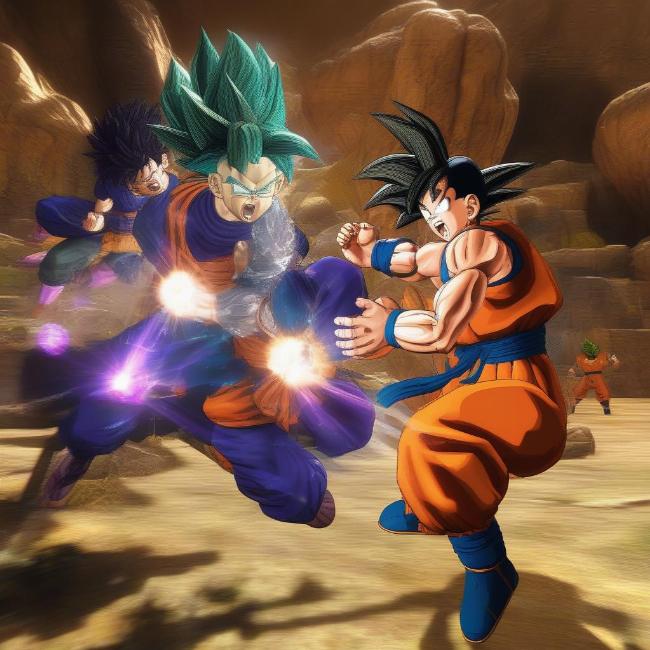 Đồ họa ấn tượng của Dragon Ball Game 2.8