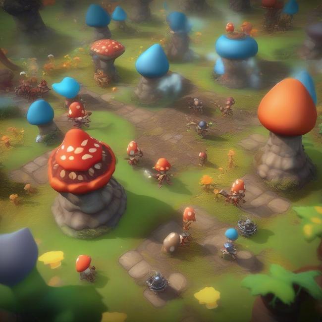 Mushroom Wars 2: Cuộc chiến giữa các bộ tộc nấm