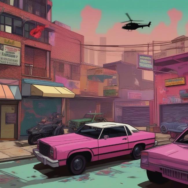 Vũ khí trong game cướp đường phố Vice City