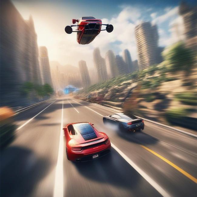 Game đua xe Bluetooth iOS: Asphalt 8: Airborne