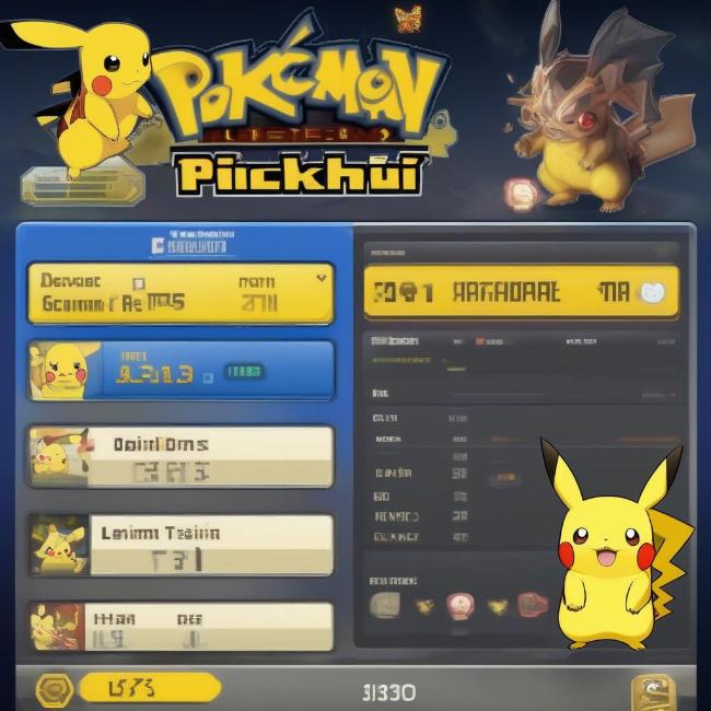 Hình ảnh game Pikachu online