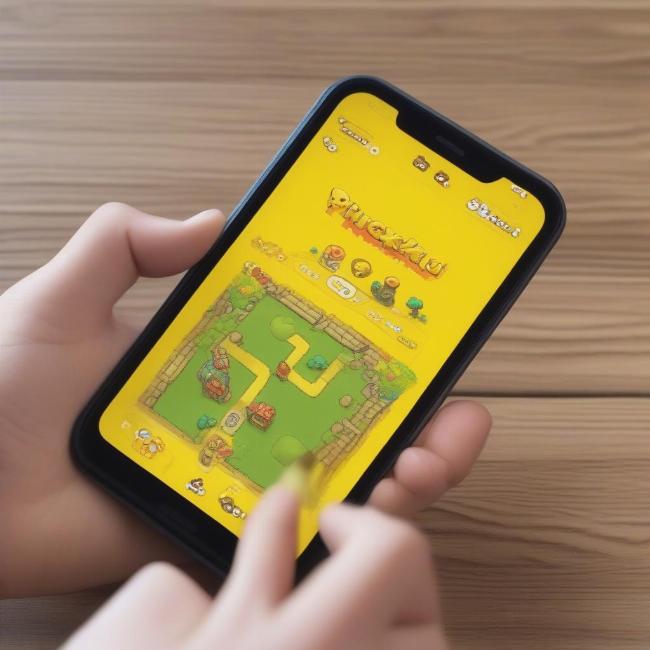 Hình ảnh game Pikachu trên điện thoại