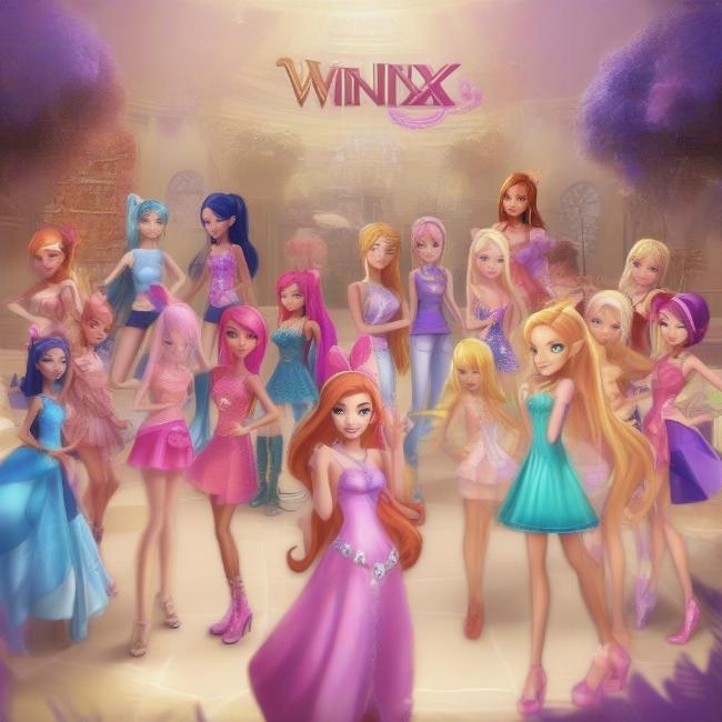 Cộng đồng Winx trong game thời trang