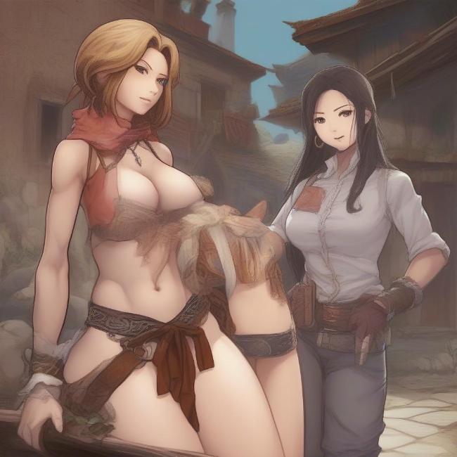 Phiêu lưu trong Hentai Milf Game RPG - Hình ảnh minh họa