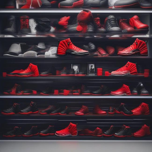 Ảnh Jordan 12 Flu Game trong văn hoá sneaker