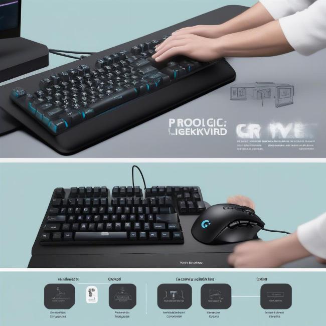 Hiệu năng vượt trội của Logitech G Pro Tenkeyless Gaming Keyboard