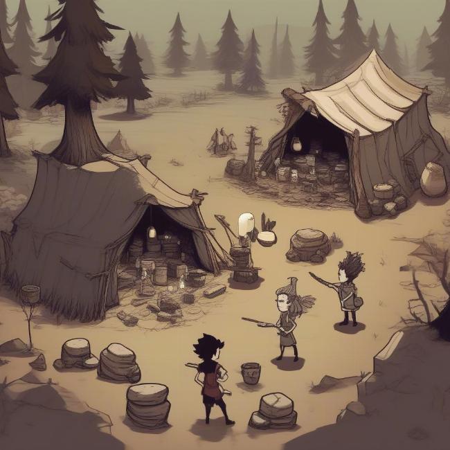 Mẹo sinh tồn cơ bản khi chơi Don't Starve Together