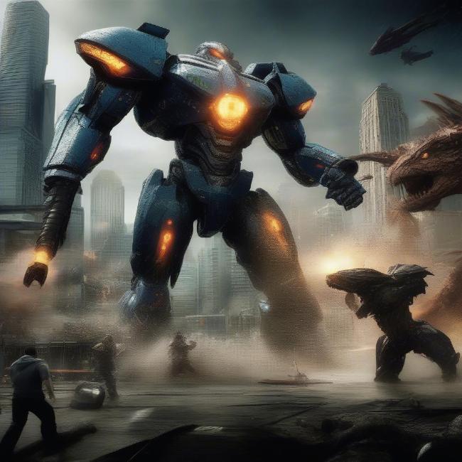 Pacific Rim gameplay - Chiến đấu với Kaiju