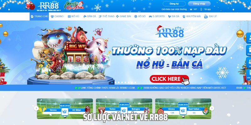 Nhà cái RR88 là một trong những sân chơi giải trí uy tín số 1 Việt Nam