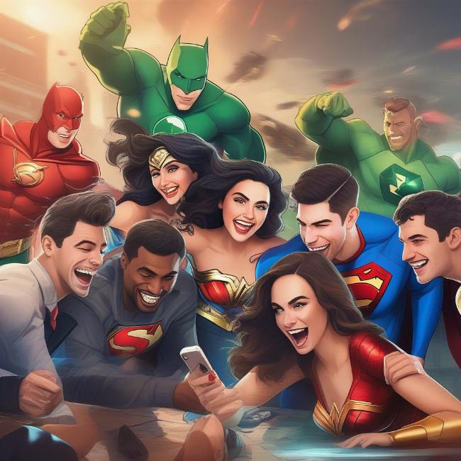 Sức hút của Justice League Mobile Game