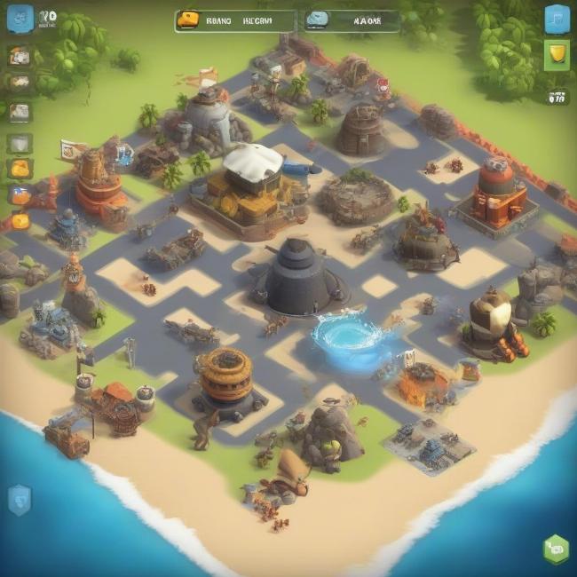 Tăng cường sức mạnh trong Boom Beach một cách hợp pháp