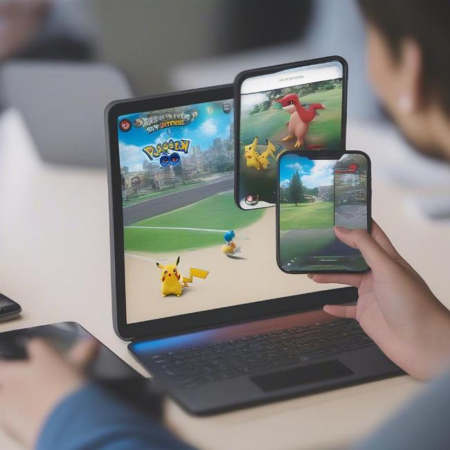 Trải nghiệm Pokemon trên nhiều nền tảng