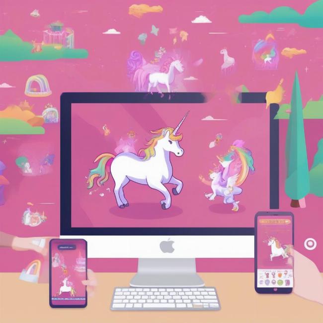 Unicorn games trên các nền tảng