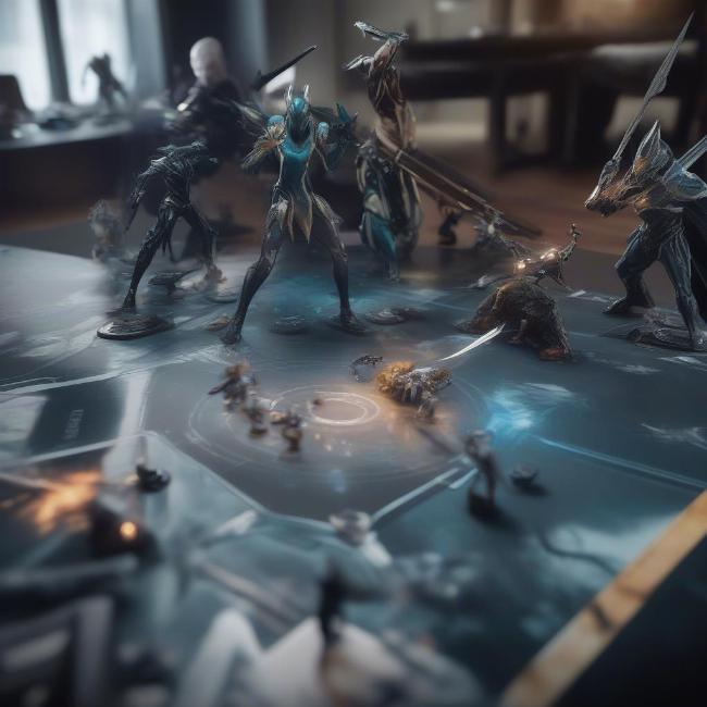 Trận chiến kịch tính trong Warframe Board Game