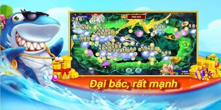 Bắn cá 2D lụm thưởng mỏi tay với nhiều tính năng hay