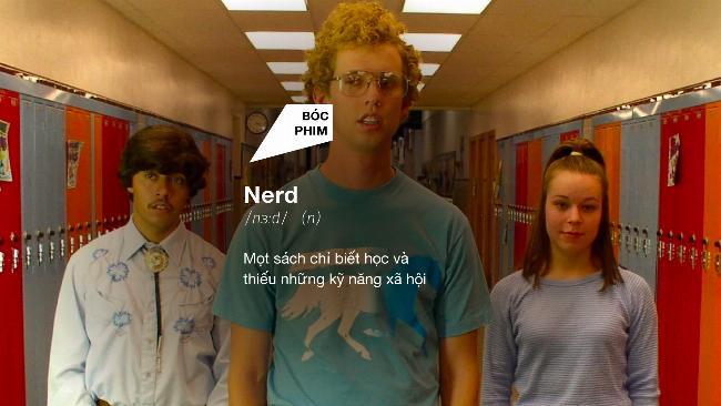 Anh chup man hinh the big bang theory phan anh chu de khoa hoc hoac lien quan den van hoa nerd nhu comics hay game.