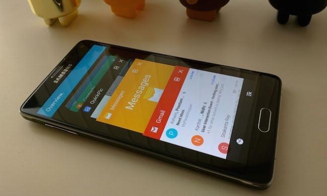 Giao diện Material Design trên Android 5.0 Lollipop khi nâng cấp