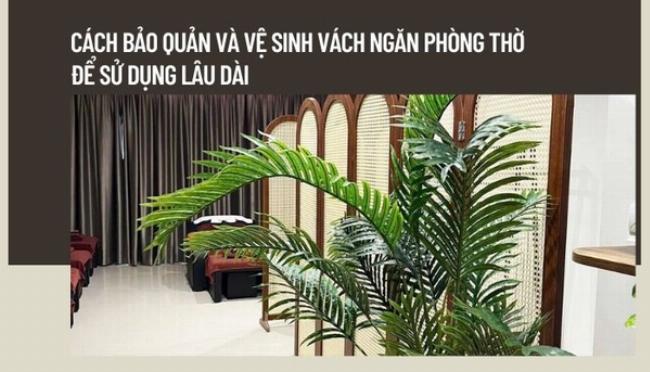 Hướng dẫn bảo quản và vệ sinh đồ thờ bằng gỗ đúng cách để giữ gìn vẻ đẹp và độ bền lâu dài