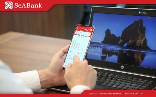 Giao diện chuyển tiền nhanh qua ứng dụng Mobile Banking trên điện thoại