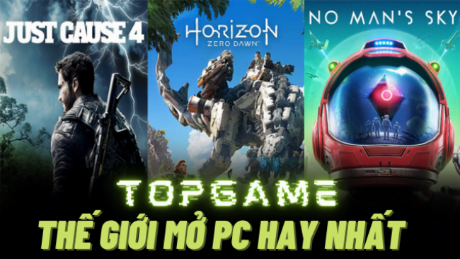 Khám phá thế giới rộng lớn qua góc nhìn thứ nhất trong game phiêu lưu