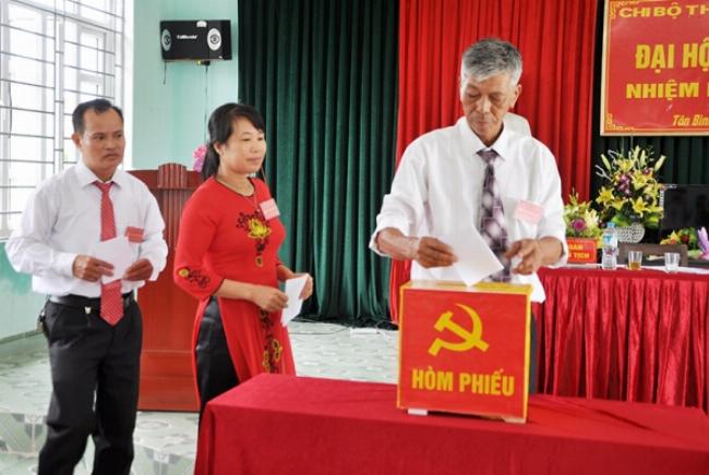 Quy trình bầu cử tại đại hội chi bộ nhiệm kỳ 2017 2020 đảm bảo dân chủ và minh bạch