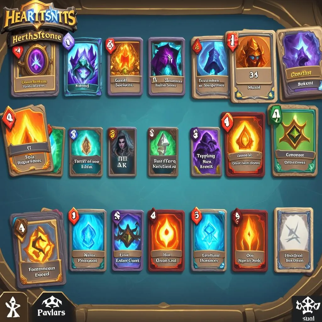 Giao diện game Hearthstone