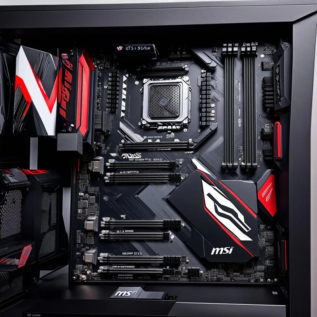 MSI X99 GAMING 9 in a PC build