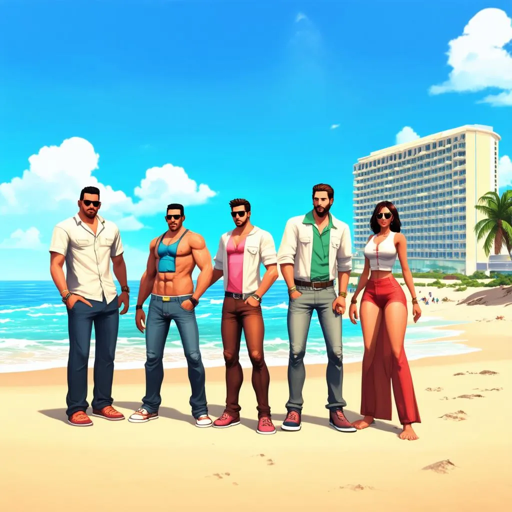 Characters in GTA Vice City