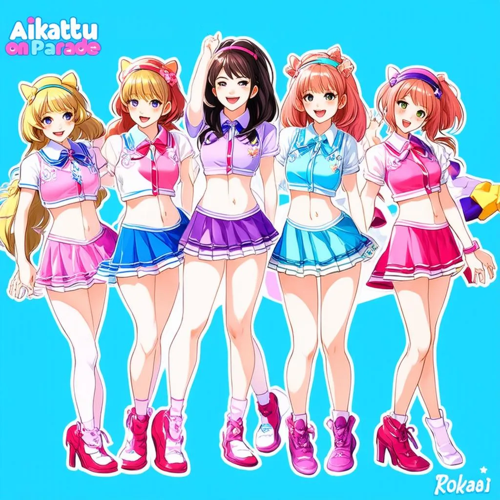 Các nhân vật trong Aikatsu on Parade