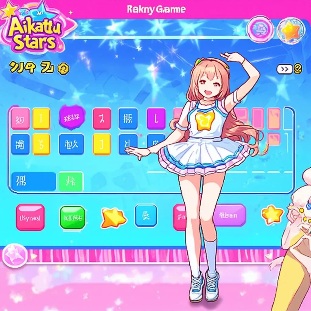 Aikatsu Stars Game Gameplay