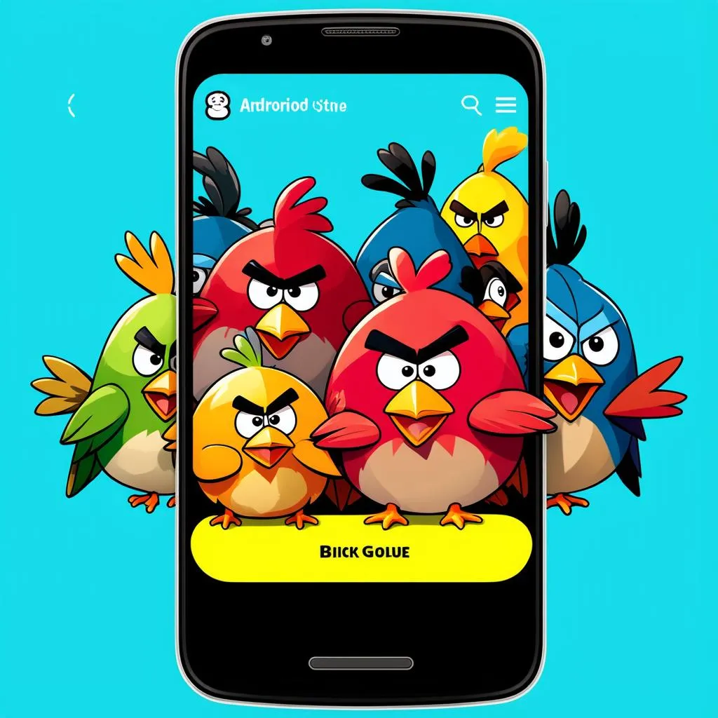 Angry Birds trên Android 2.3