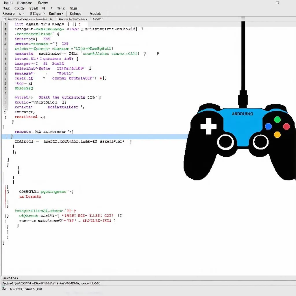 arduino game controller code example