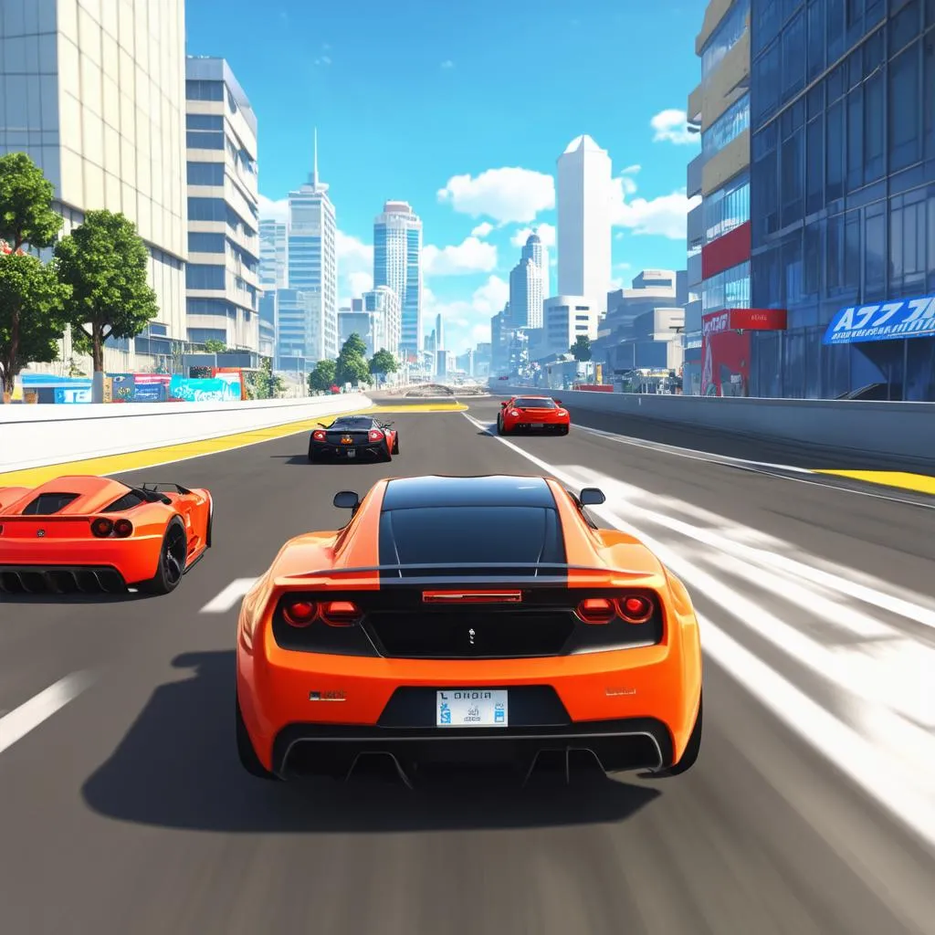 Gameplay Asphalt Nitro