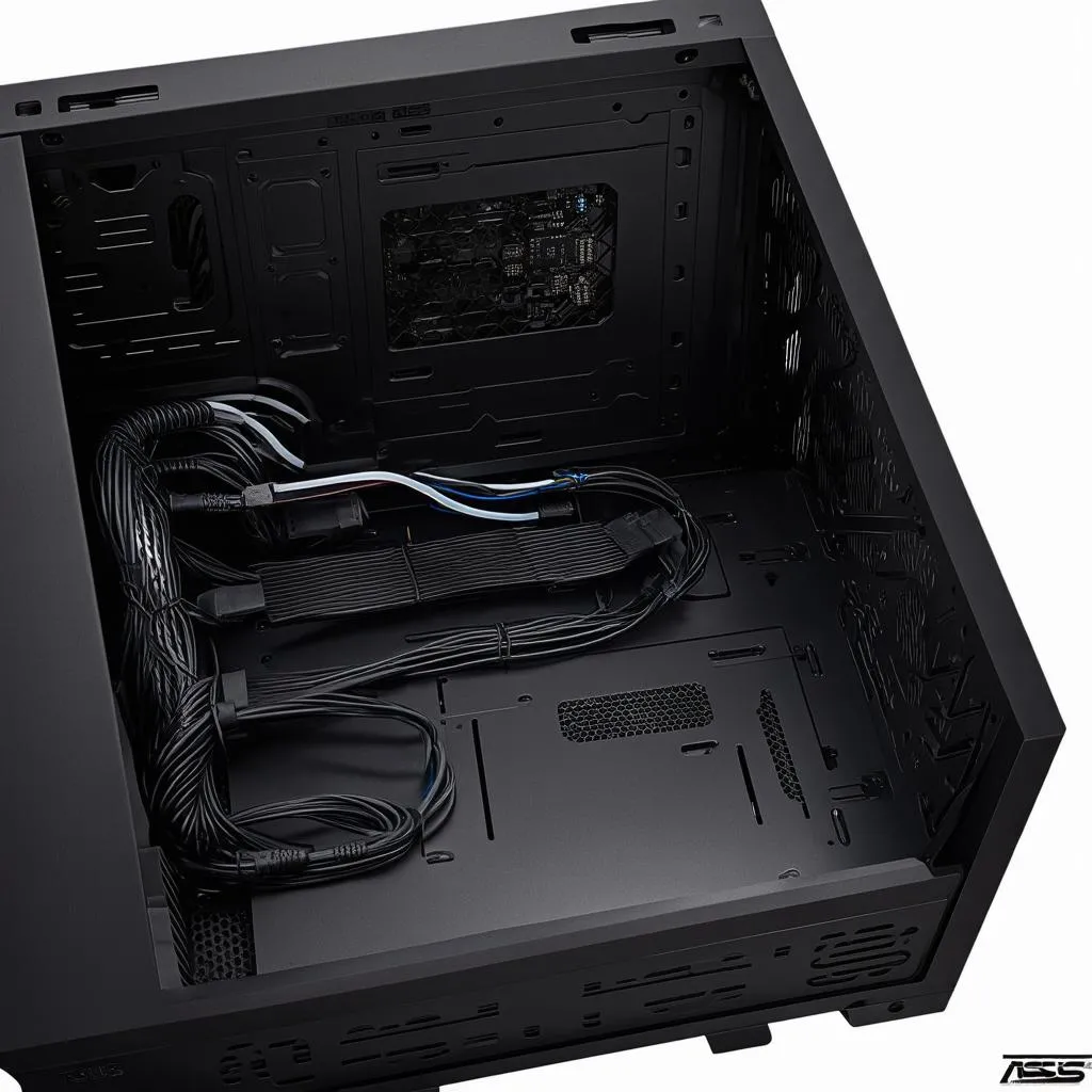 Asus TUF Gaming GT501 và các linh kiện