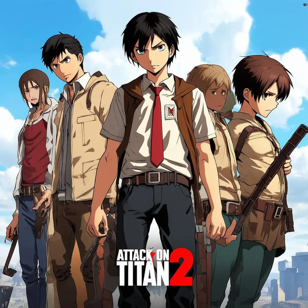 Characters of Attack On Titan 2