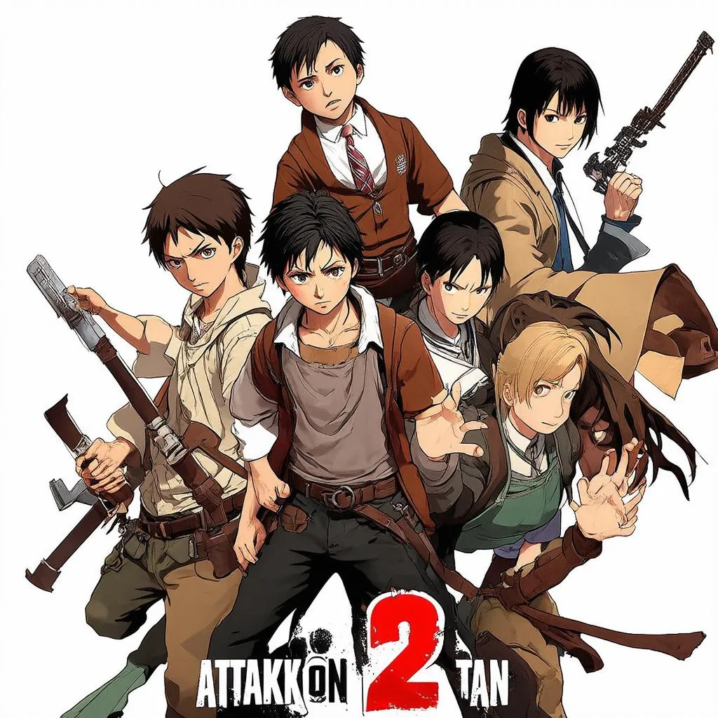 Attack On Titan 2 Game Cover