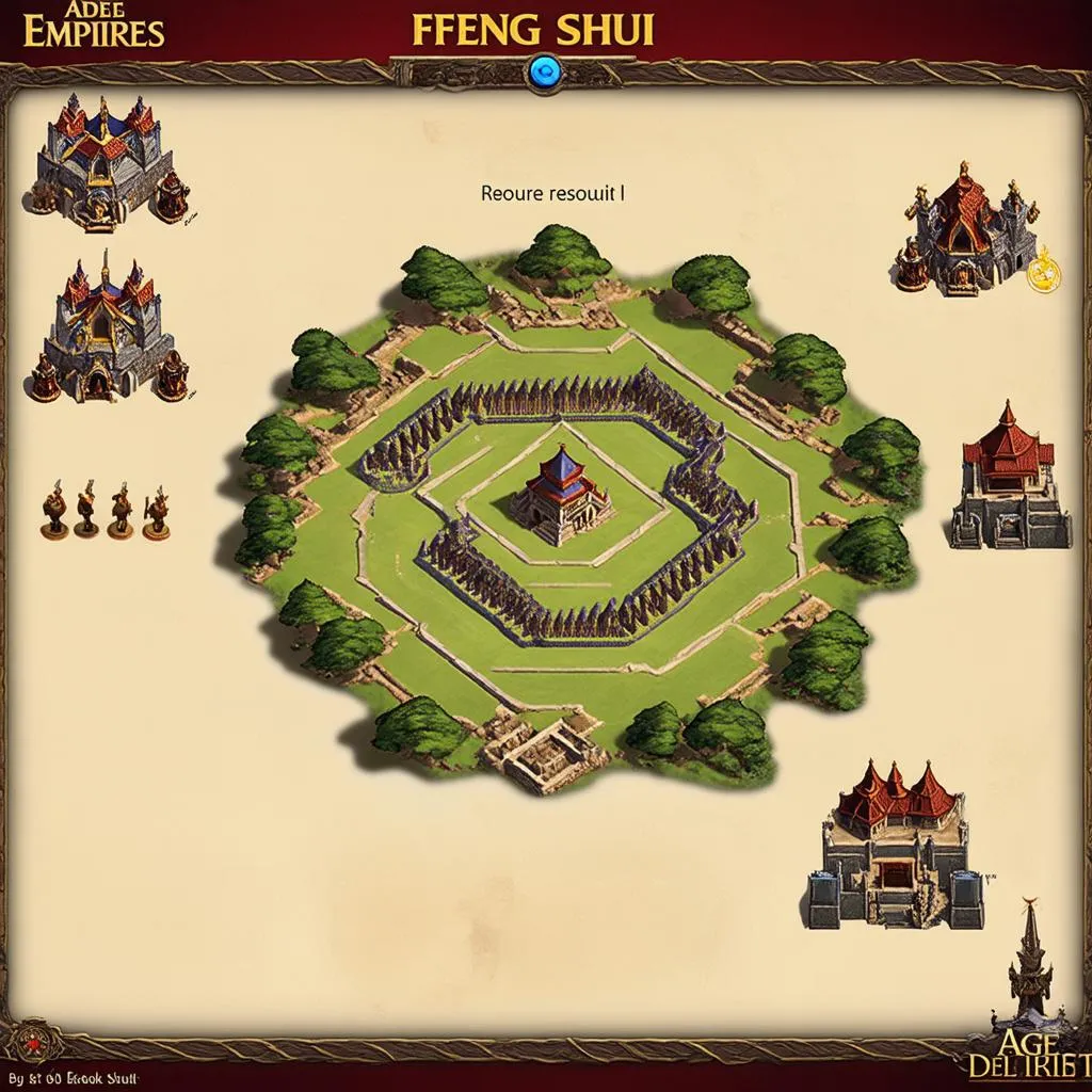 Bí mật phong thủy trong game AOE