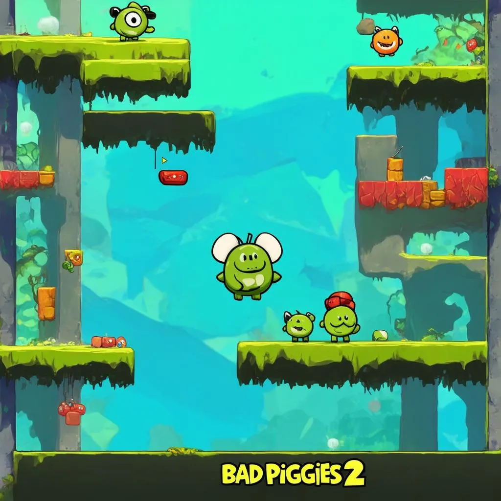 Ý tưởng thiết kế Bad Piggies 2