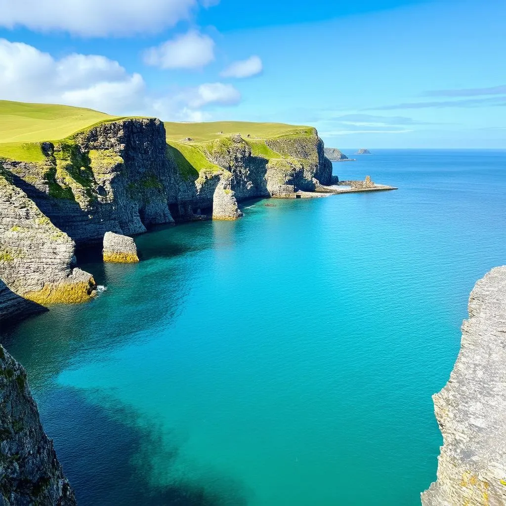 Bờ biển Ballintoy Ireland