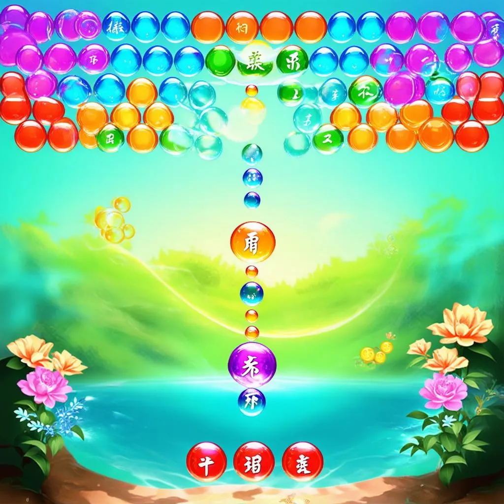 Game bắn bóng nước và phong thủy