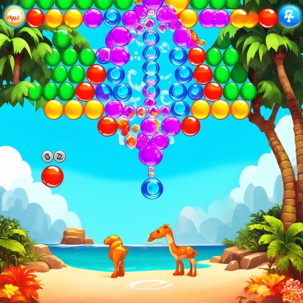 Game bắn bóng phiêu lưu hấp dẫn